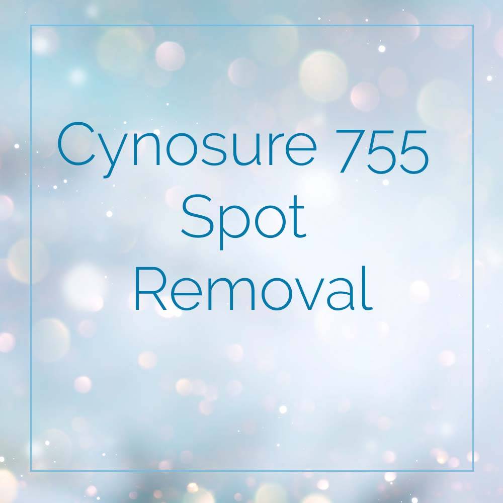 Cynosure 755 Spot Removal