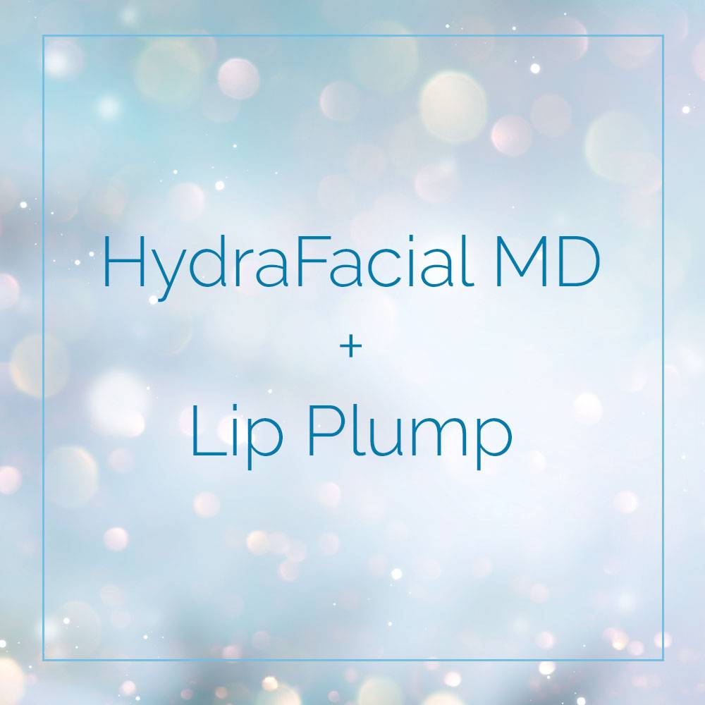 hydrafacial MD + lip plump